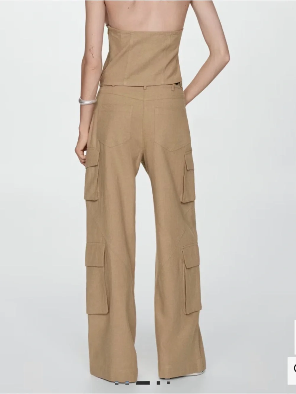 Mango COTTON CARGO PANTS